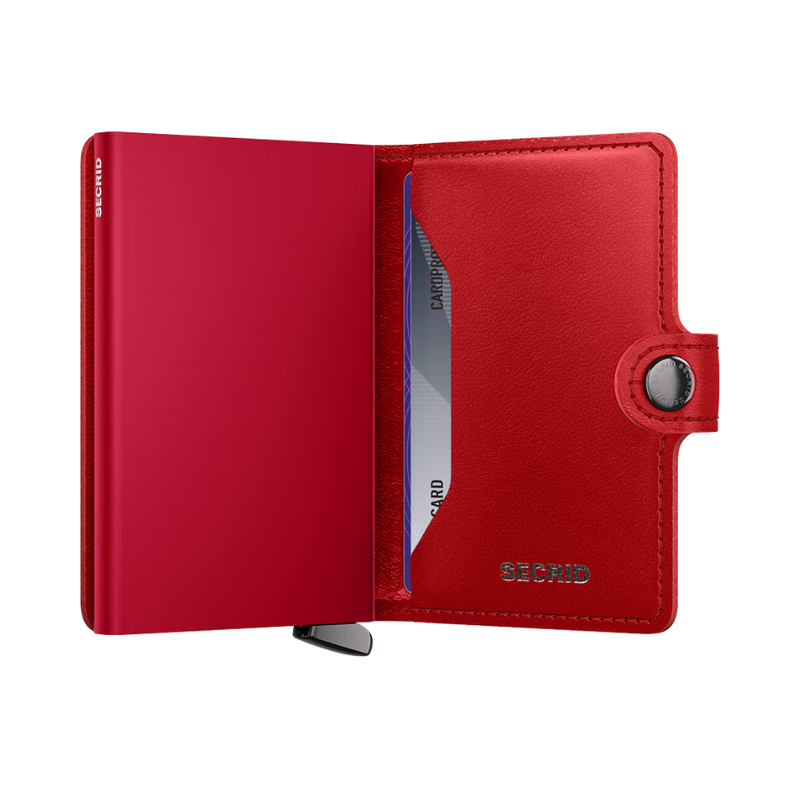 Secrid Embossed Red Diamond Miniwallet