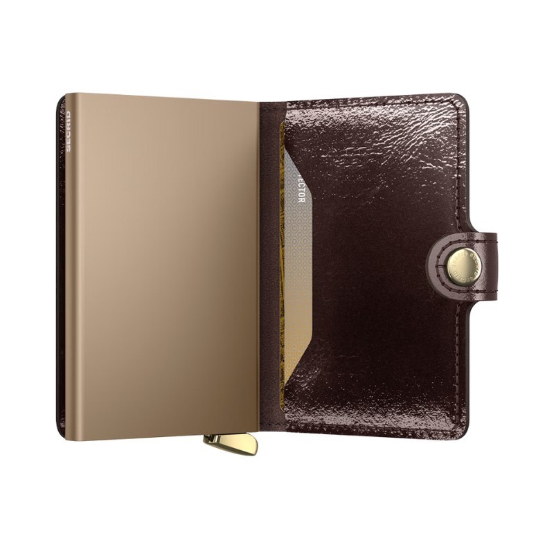 Secrid Naplak Mahogany Miniwallet