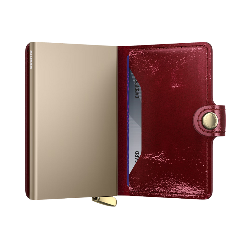 Secrid Naplak Red Miniwallet