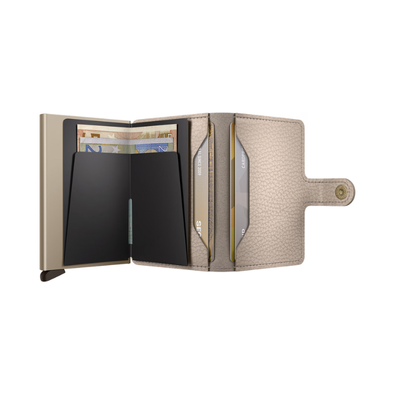 Secrid Pebble Latte Miniwallet