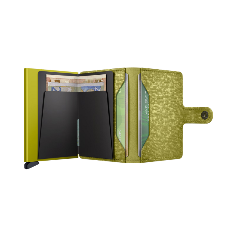 Secrid Crisple Lime Miniwallet