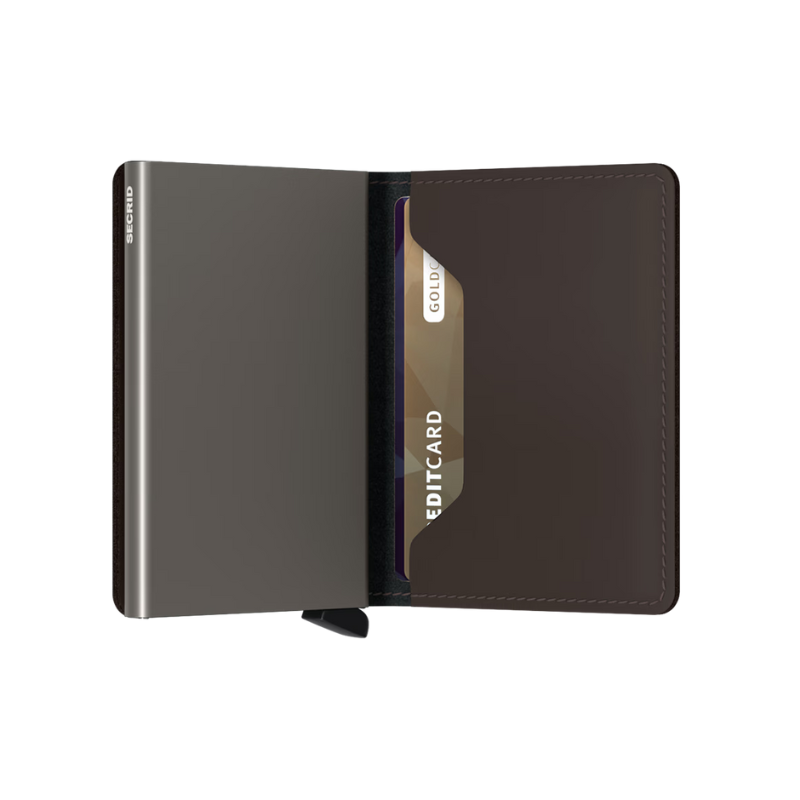 Secrid Matte Truffle Slimwallet