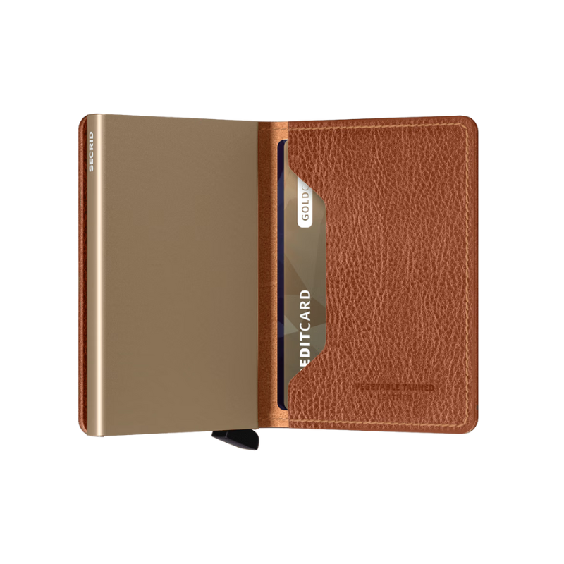 Secrid Carmello Sand Vegetable Leather Slimwallet