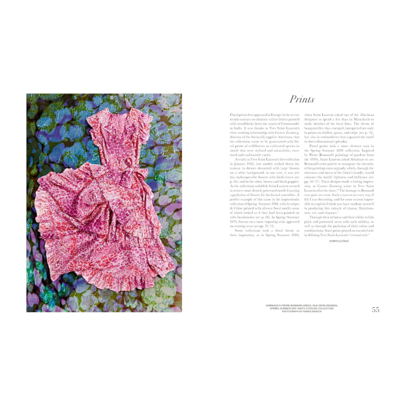 Flowers of Yves Saint Laurent Book