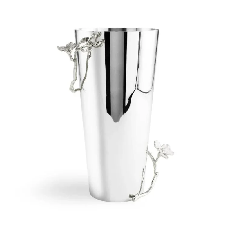Michael Aram Large Silver Orchid Vase