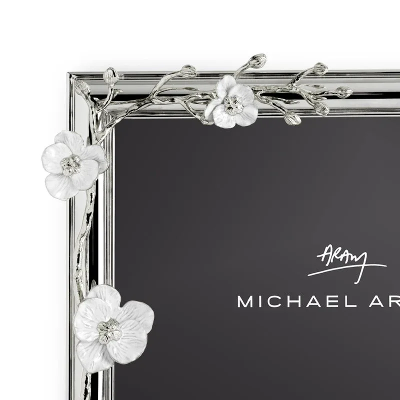 Michael Aram Silver Orchid 8x10 Frame