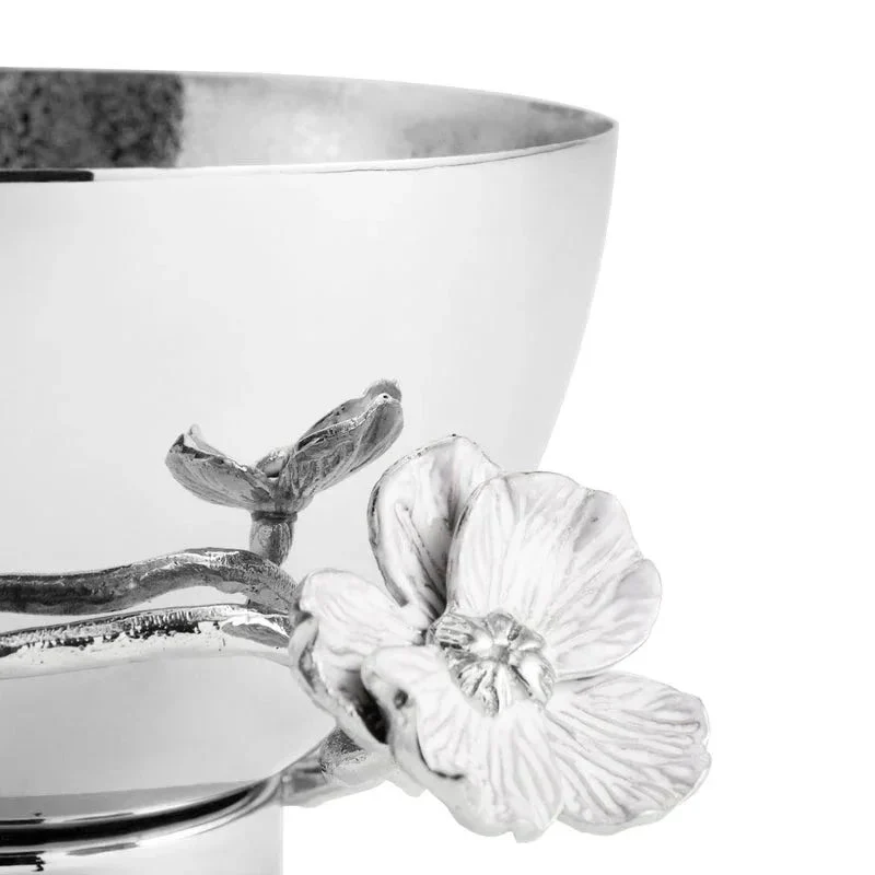 Michael Aram Small Silver Orchid Bowl