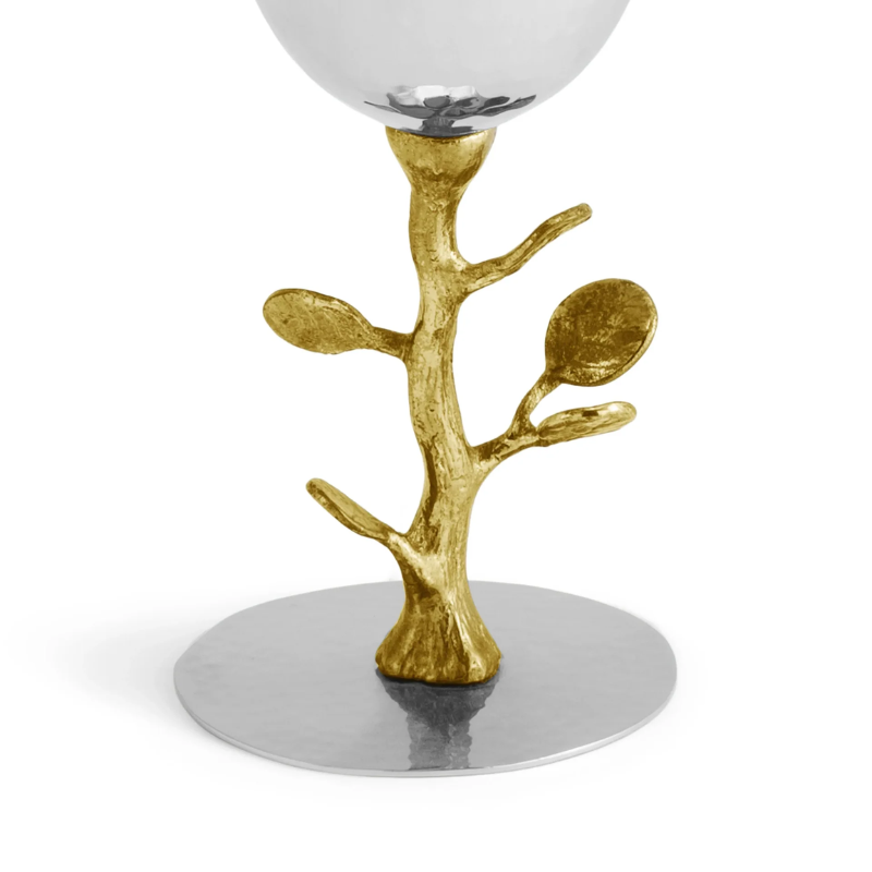 Michael Aram Botanical Leaf Gold Kiddish Cup
