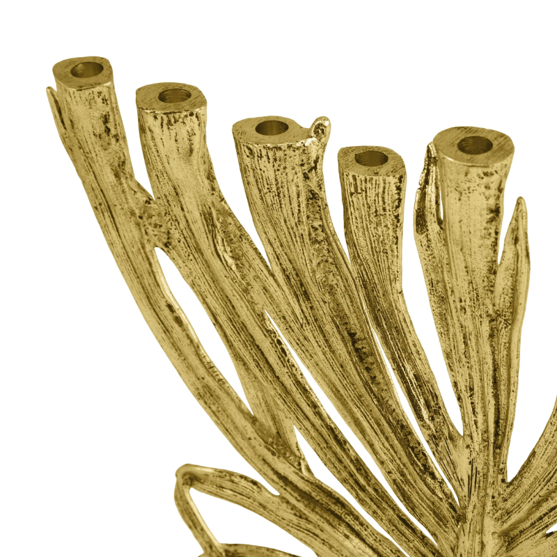 Michael Aram Small Gold Palm Menorah