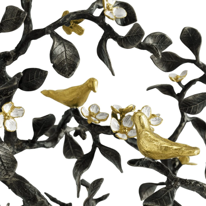 Michael Aram Small Lovebirds Sculpture