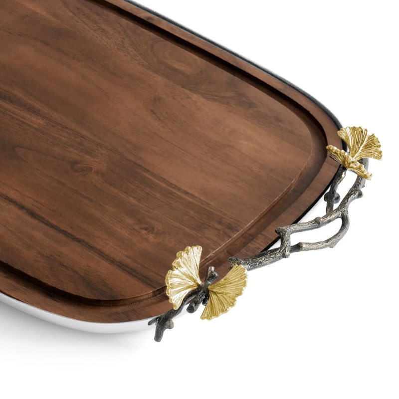Michael Aram Butterfly Gingko Bread Board