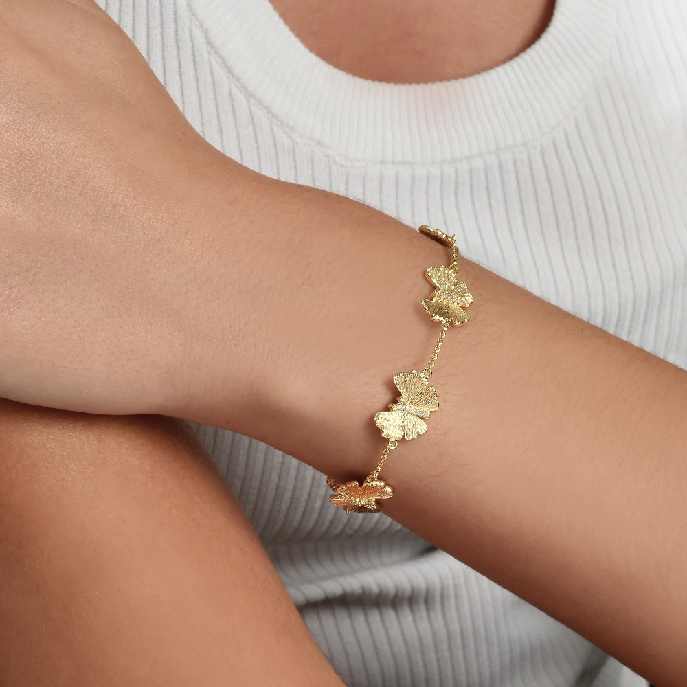 Anabel Aram Butterfly Station Bracelet