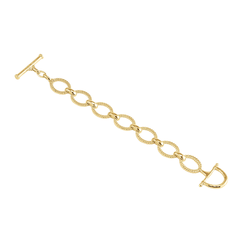 Anabel Aram Gold Cheval Chain Bracelet