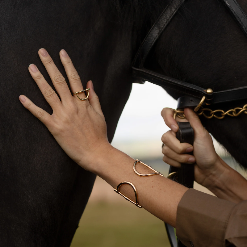 Anabel Aram Silver Bit Cuff