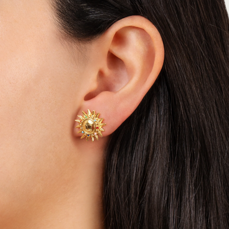 Anabel Aram Milos Soleil Stud Earrings