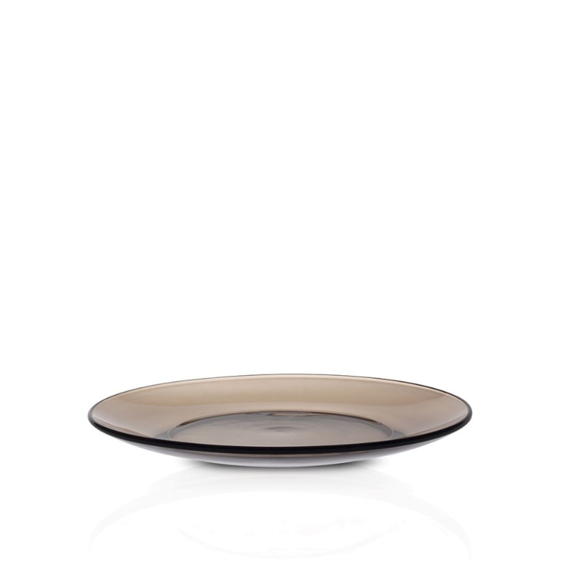 Set of 6 Lily Sepia Salad Plates
