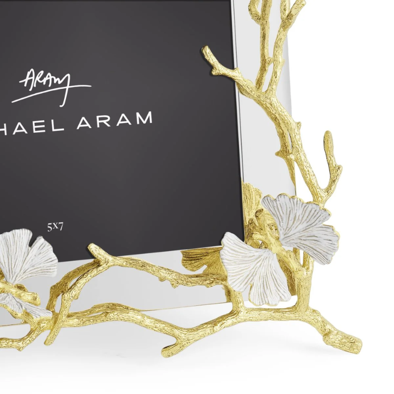 Michael Aram 5x7 Butterfly Gingko Reflective Frame