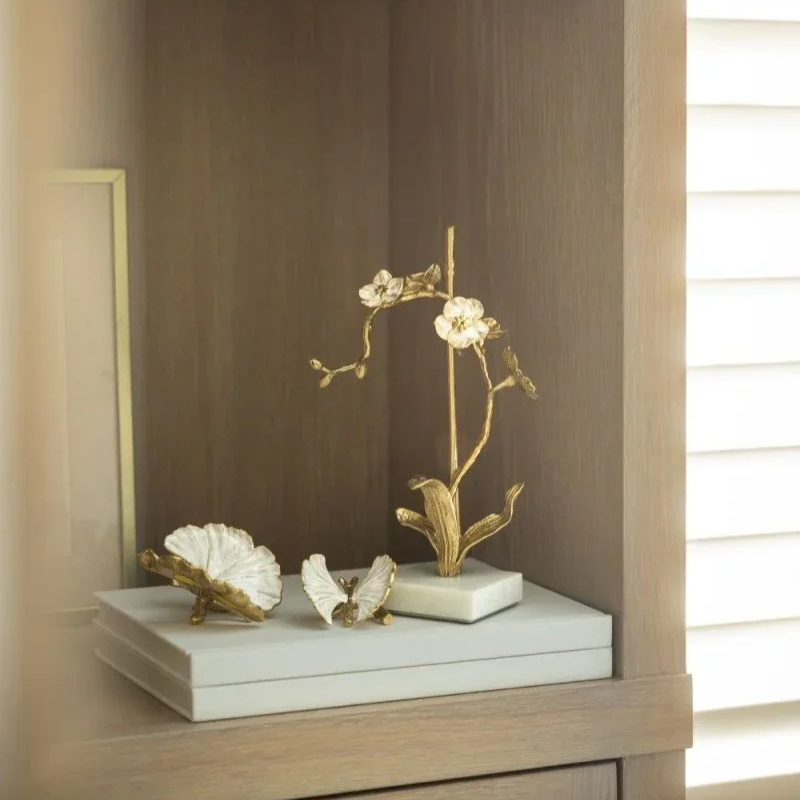 Set of 2 Michael Aram Butterfly Ginkgo Objects