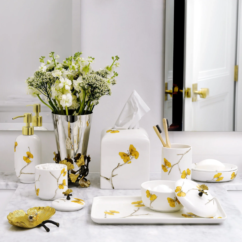 Michael Aram Butterfly Ginkgo Porcelain Tray