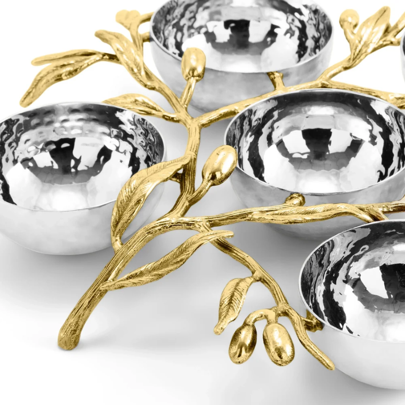 Michael Aram Olive Branch Seder Plate