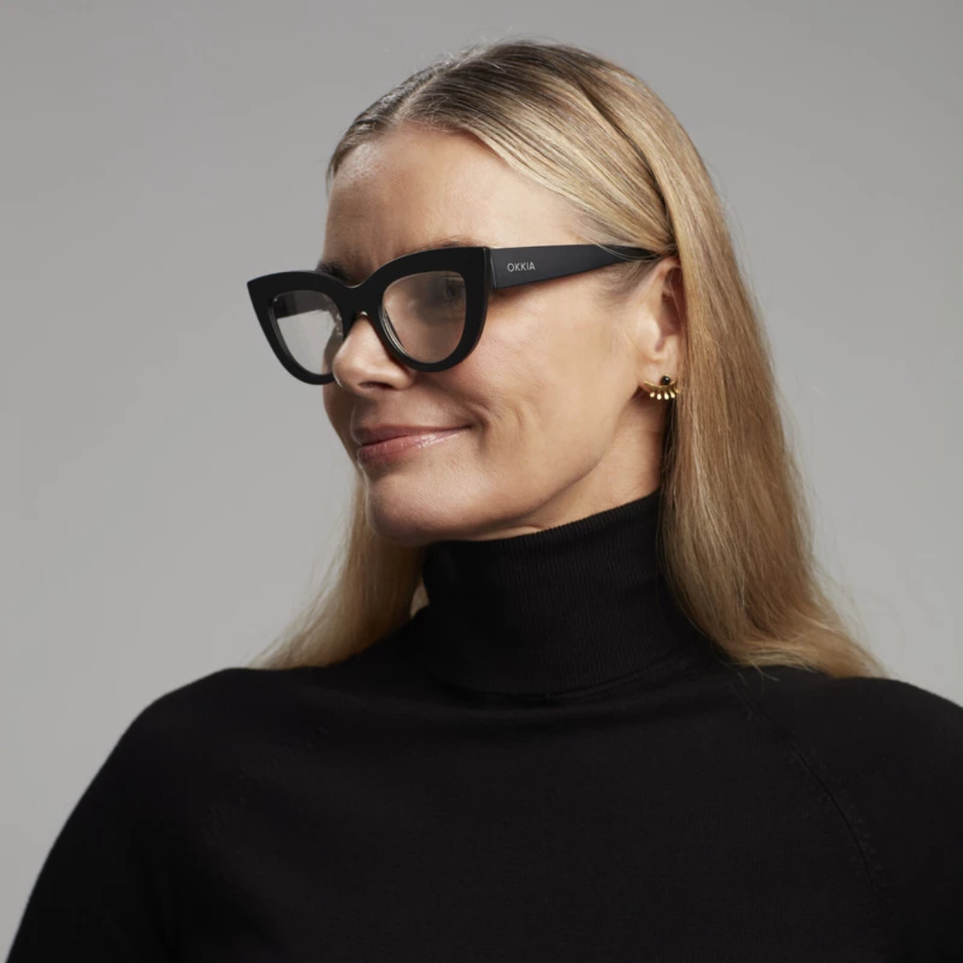 Claudia Black Glasses