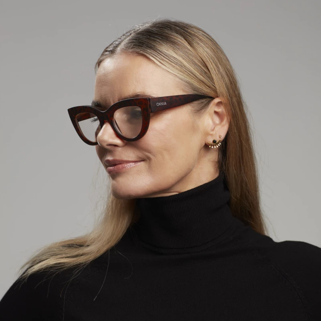 Claudia Tortoise Glasses