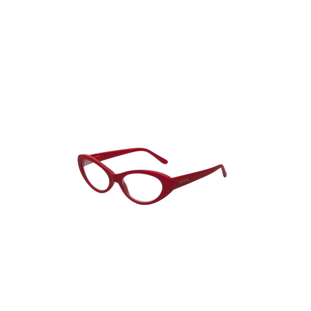 Lina Red Glasses