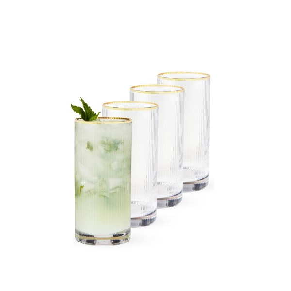 Meridian Set of 2 Highball Glasses