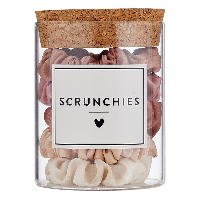 Scrunchies in Jar