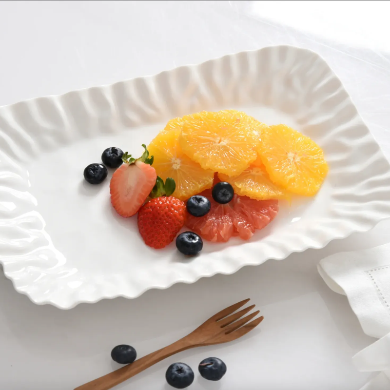 Small Mascali Bianca Deep Tray