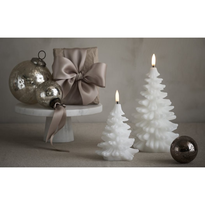 Large Ivory LED Christmas Tree Candle