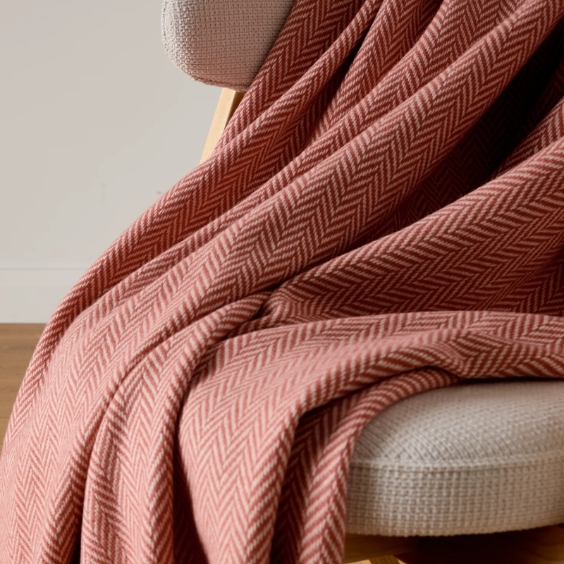 Inishcrone Cashmere & Lambswool Throw