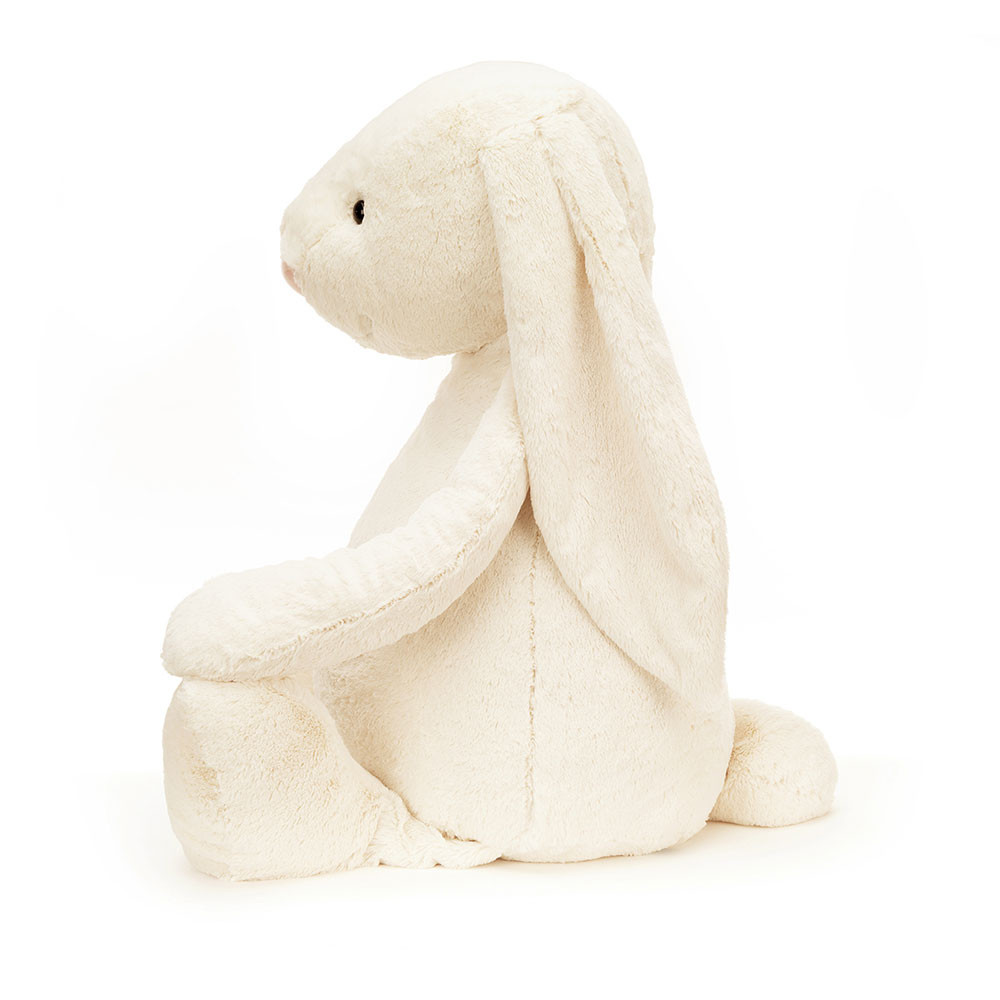 Giant Cream Bashful Bunny