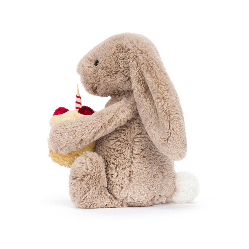 Jellycat Bashful Beige Bunny Birthday