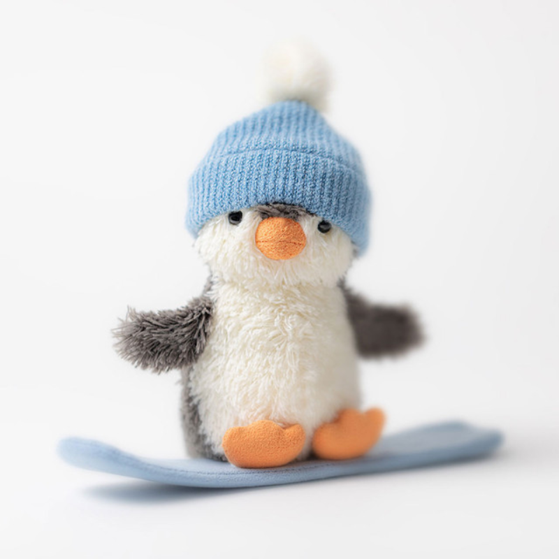 Jellycat Small Snowboarding Peanut Penguin
