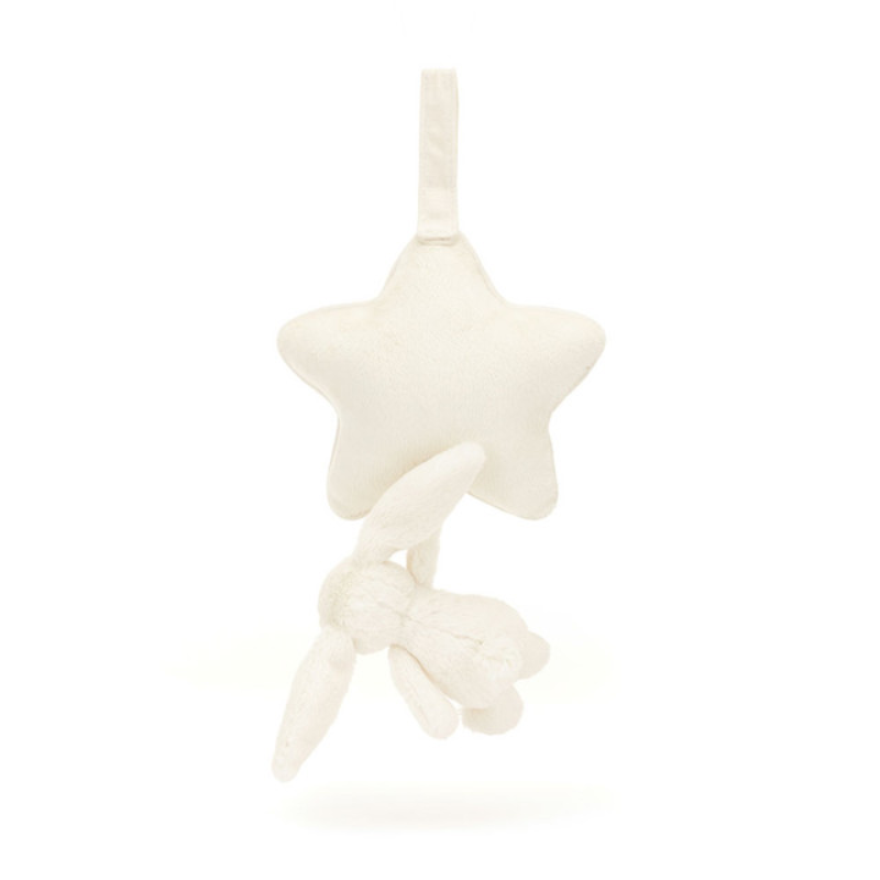 Jellycat Cream Bashful Bunny Musical Pull