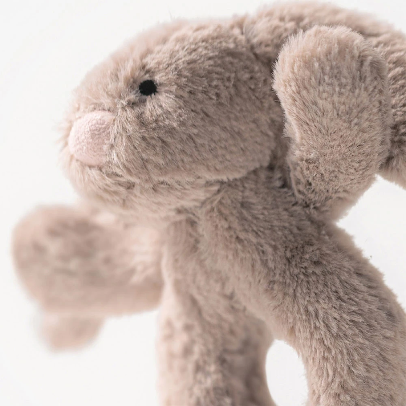 Jellycat Bashful Bunny Ring Rattle