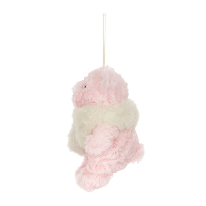 Jellycat Leola Bear Winter Warmer Decoration - Preorder