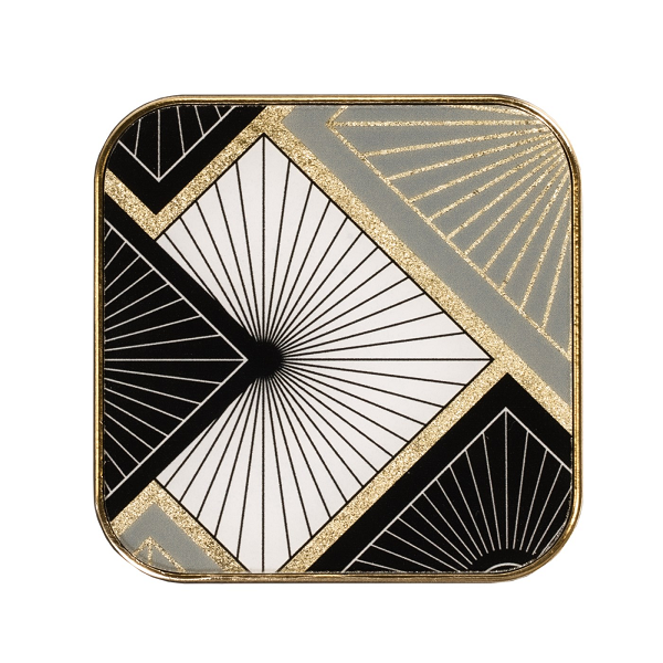 Radiant Square Coasters Set of 4