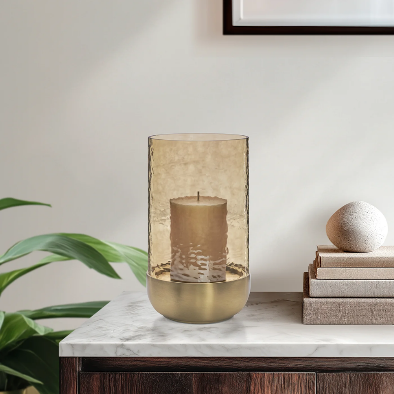 Small Chute Hurricane With Gold Base