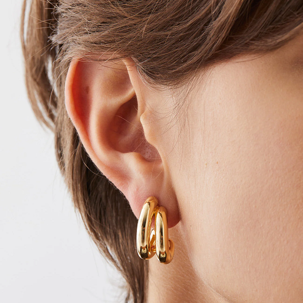 Jenny Bird Gold Florence Earrings