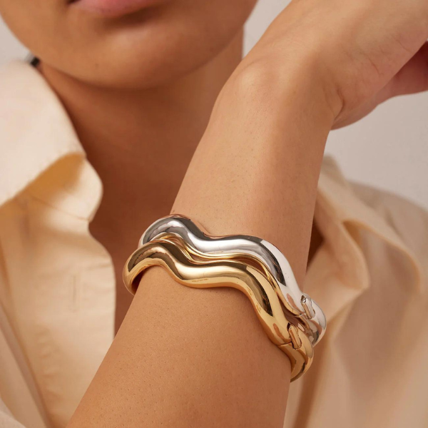 Jenny Bird Ola Silver Bangle