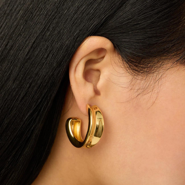 Jenny Bird Doune Gold Hoops