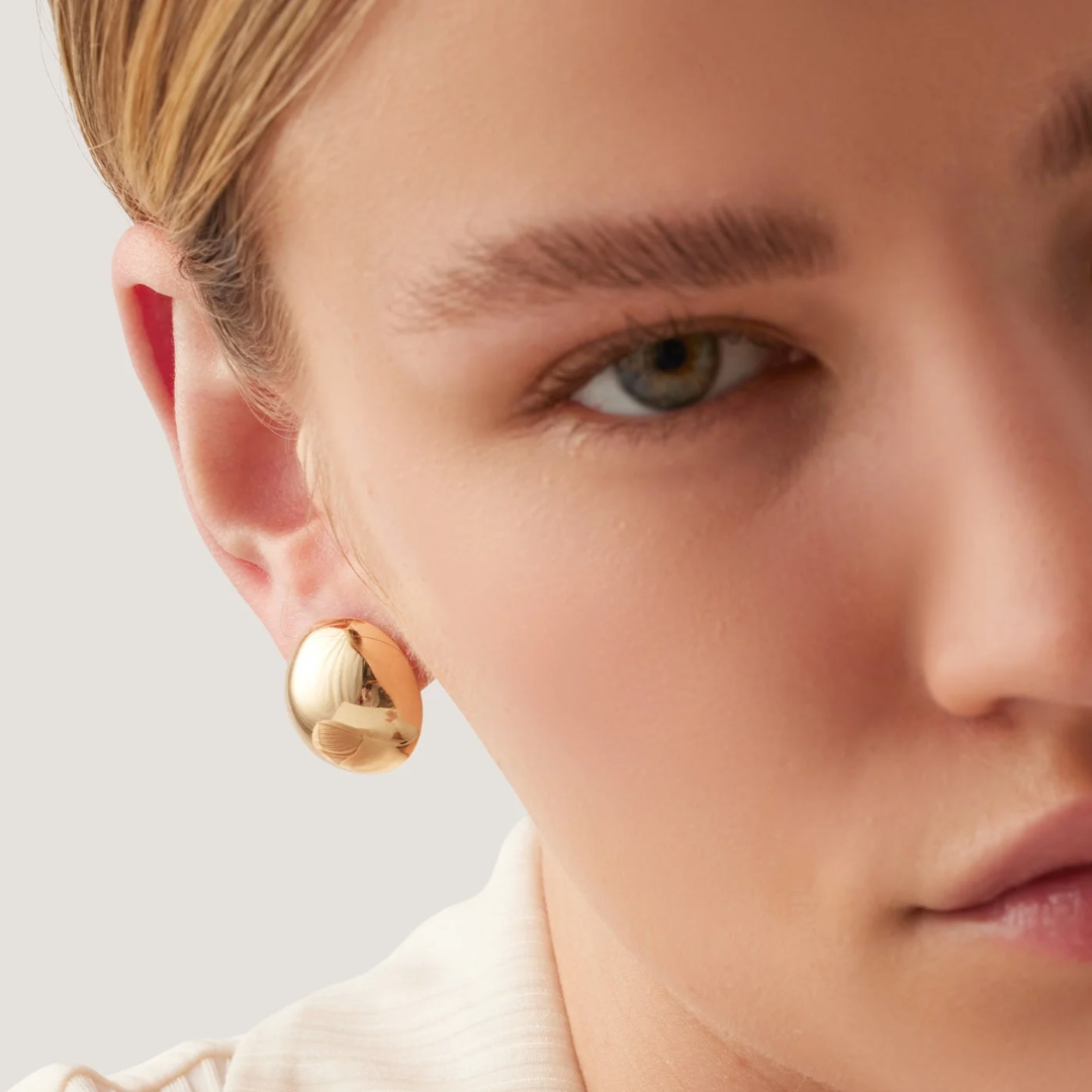 Jenny Bird Gold Aurora Earrings