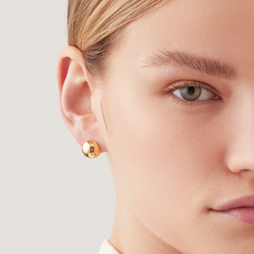 Jenny Bird Gold Aurora Stud Earrings