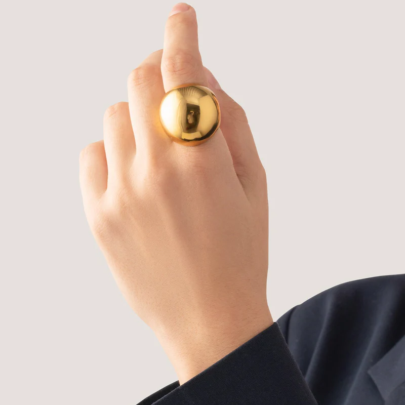 Jenny Bird Gold Supernova Ring