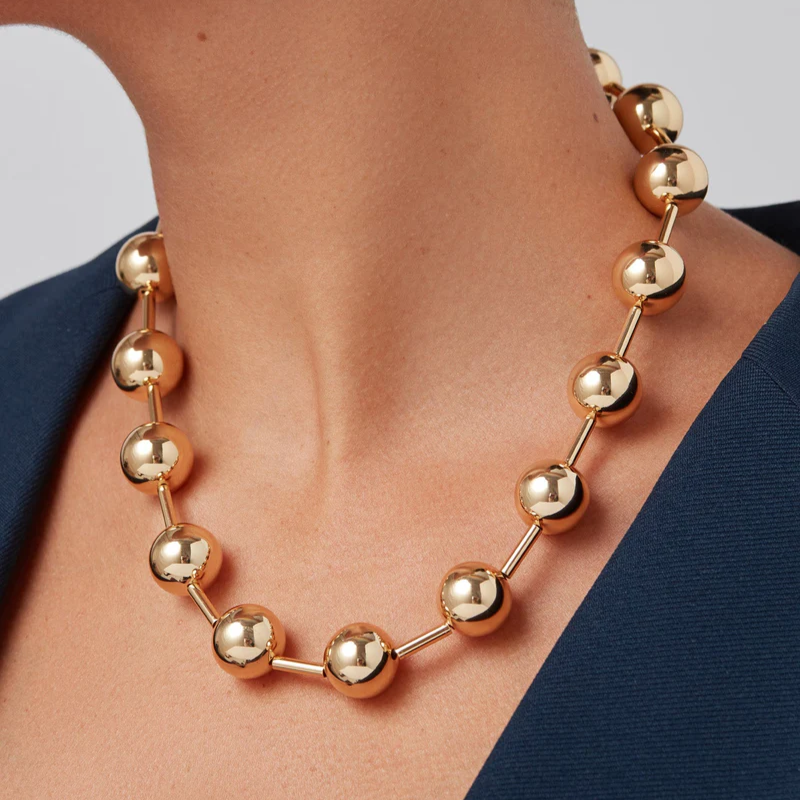 Jenny Bird Gold Celeste Mega Necklace