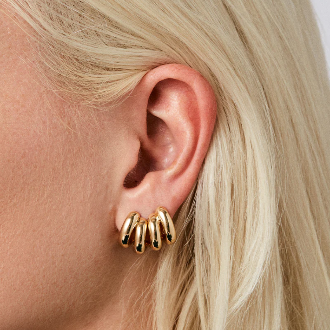 Jenny Bird Gold Mini Florence Earrings