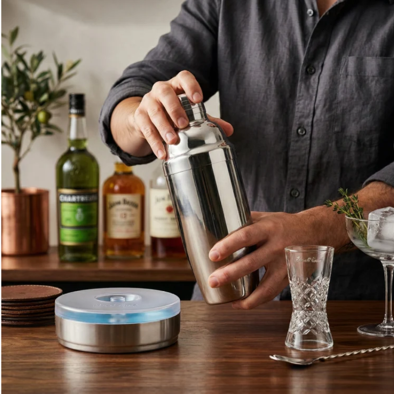 Polished Cocktail Shaker