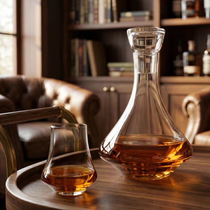 Revolve Spirit Decanter & Stopper